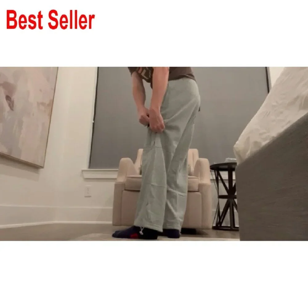 Men's Cargo Sweatpants Fleece Jogger Activewear Hiking Lounge Comfort